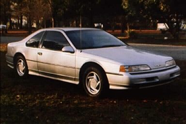 Ford Thunderbird SuperCoupe, from the right front side